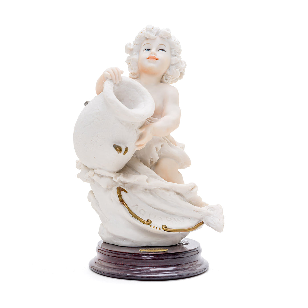 Giuseppe Armani 'Aquarius' genuine porcelain sculpture from Zodiac Collection.