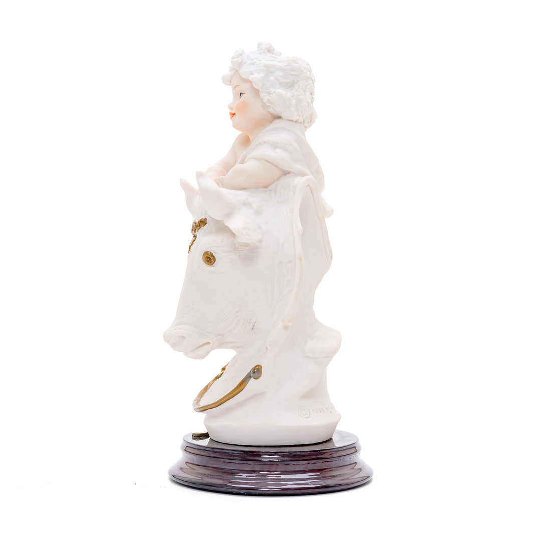 Italian made Taurus zodiac porcelain figurine by Giuseppe Armani.