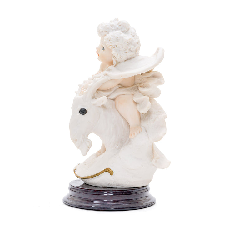 Italian made Capricorn zodiac porcelain figurine by Giuseppe Armani.