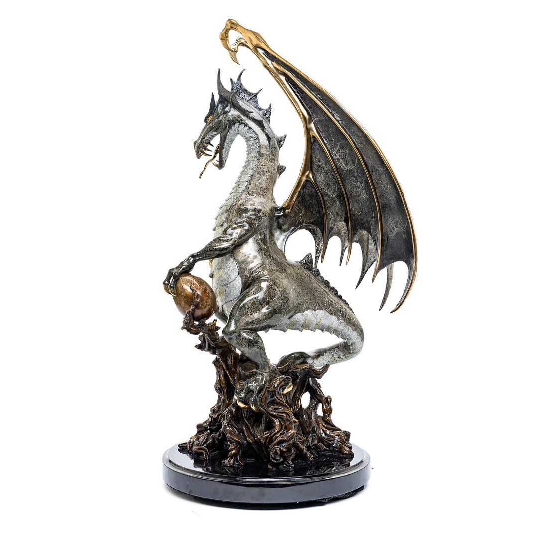 Limited edition Guardian dragon statue