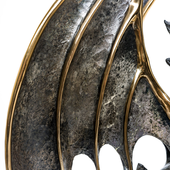 Bill Toma's exquisite bronze dragon art