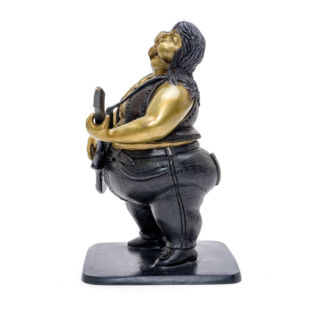 Limited Edition 'El Guitarrista' Musician in Bronze.