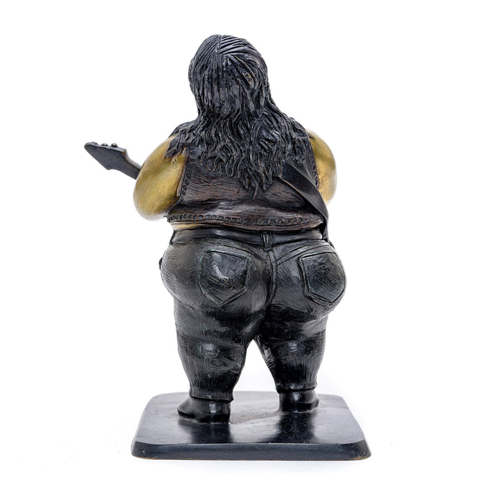 Bruno Luna's Bronze Art of Guitar Player.