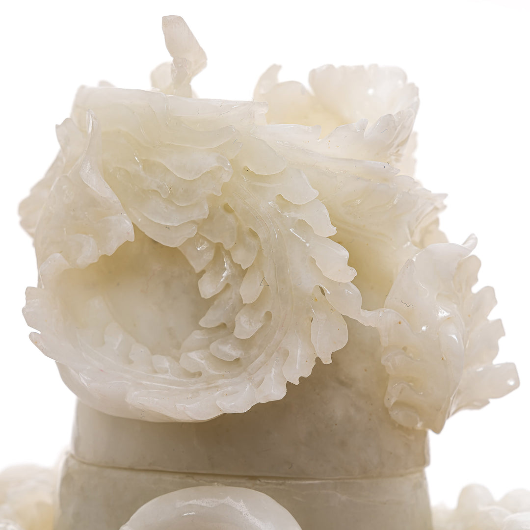 Cultural phenomenon in a jade dragon masterpiece.