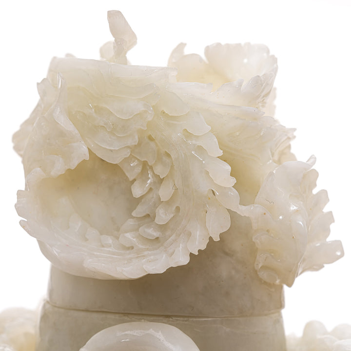Cultural phenomenon in a jade dragon masterpiece.