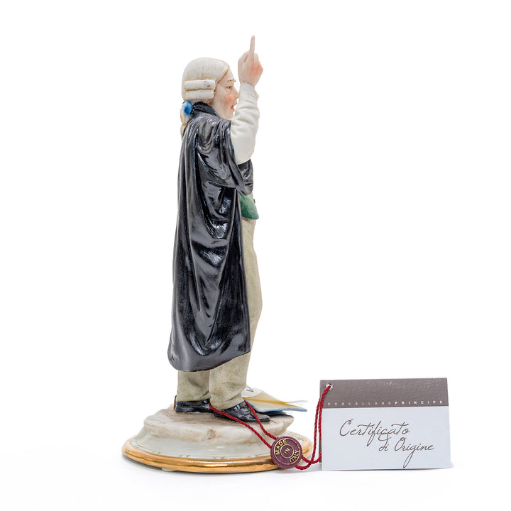 The Lawyer, an expressive advocate in fine porcelain.