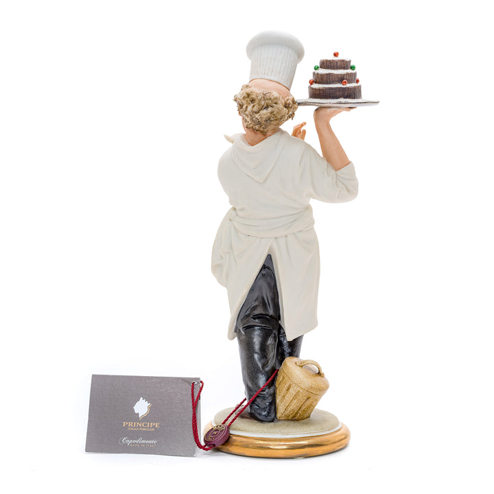 Genuine Capodimonte 'Pastry Cook' made in Italy.