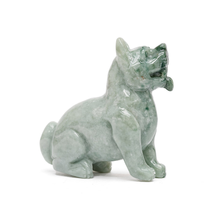 Spiritual jade sculpture symbolizing protection