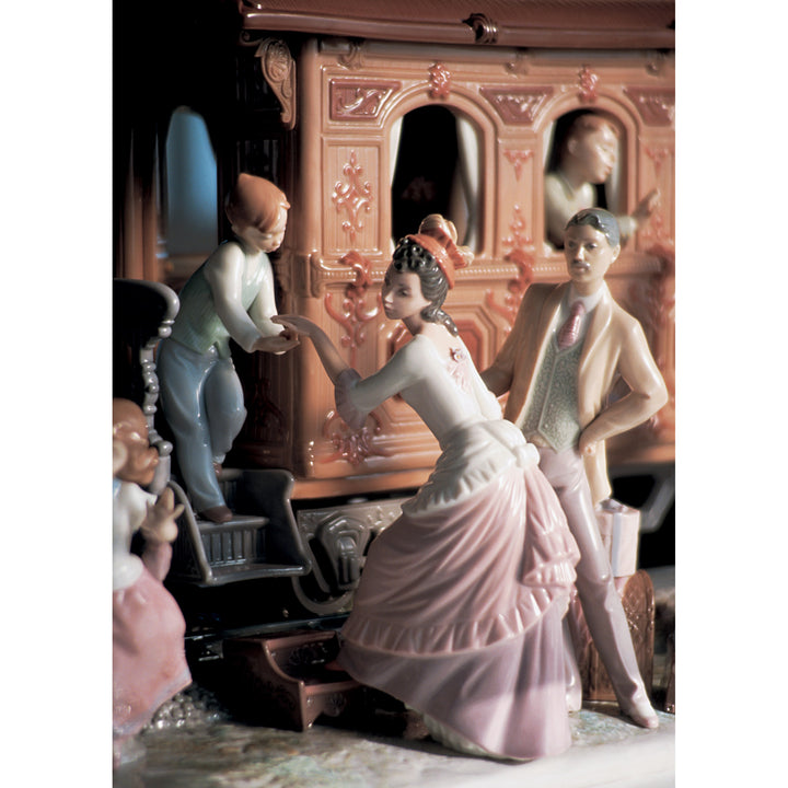 Image 3 Lladro A Grand Adventure Train Sculpture. Limited Edition - 01001888