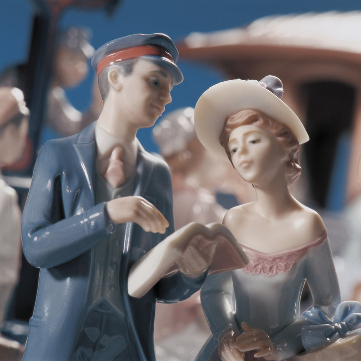 Image 8 Lladro A Grand Adventure Train Sculpture. Limited Edition - 01001888