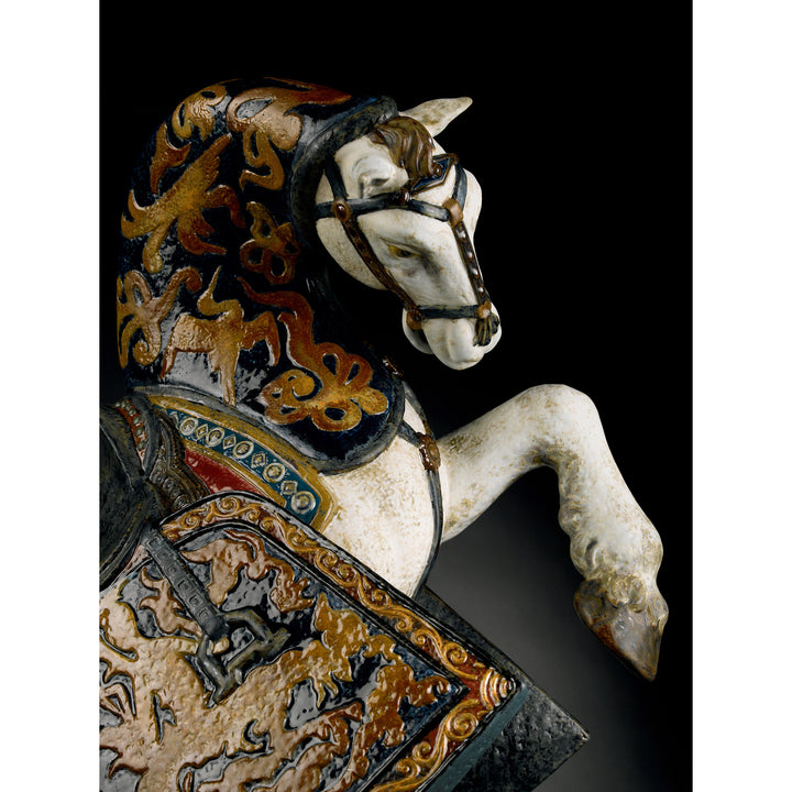 Image 4 Lladro Oriental Horse Sculpture. Limited Edition - 01001944
