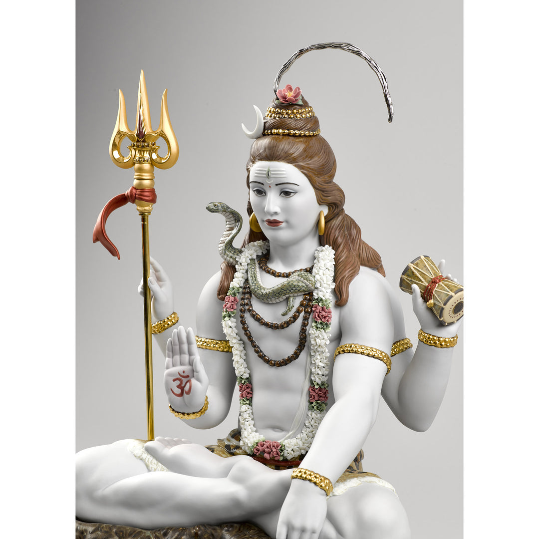 Image 7 Lladro Lord Shiva Sculpture. Limited Edition - 01001981