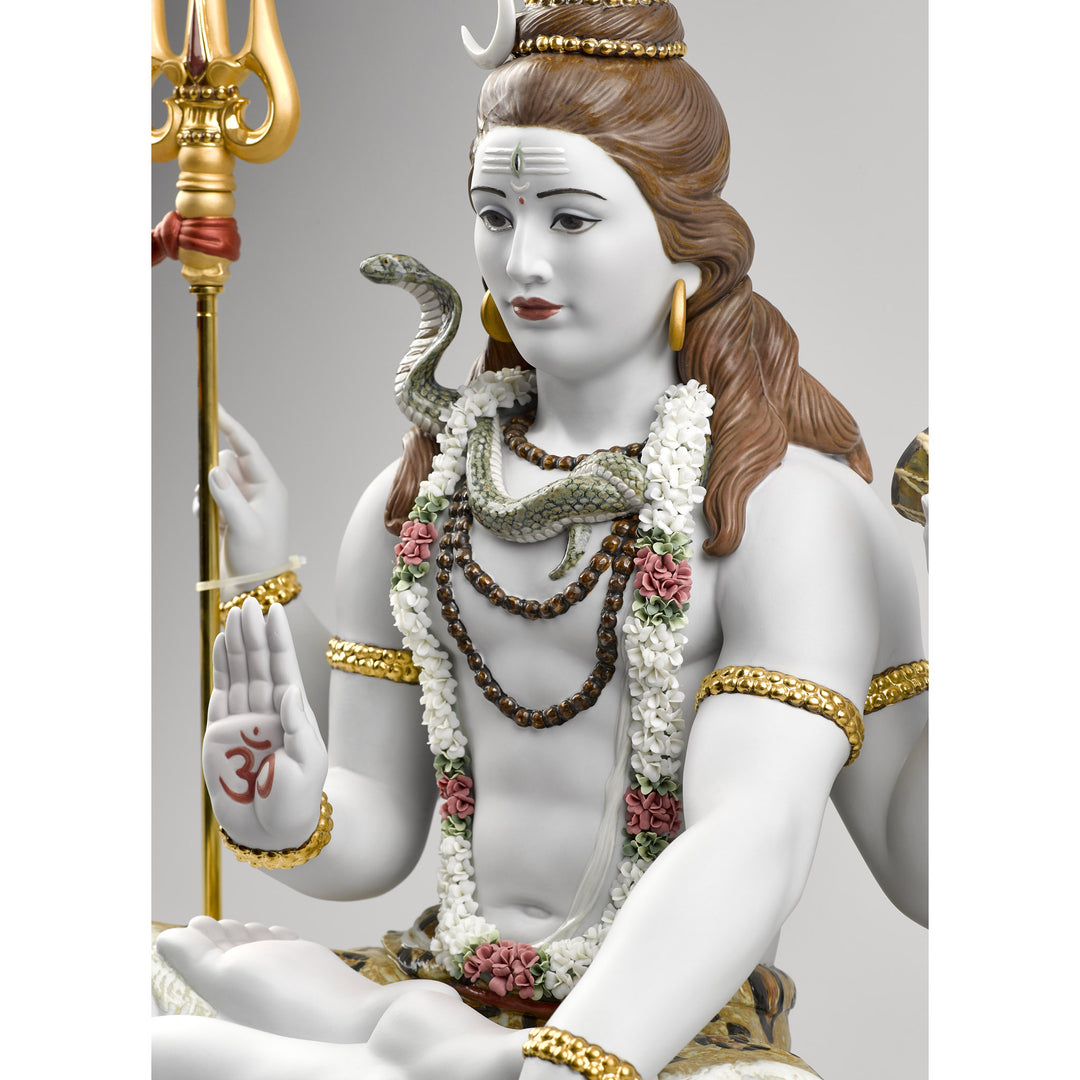 Image 13 Lladro Lord Shiva Sculpture. Limited Edition - 01001981
