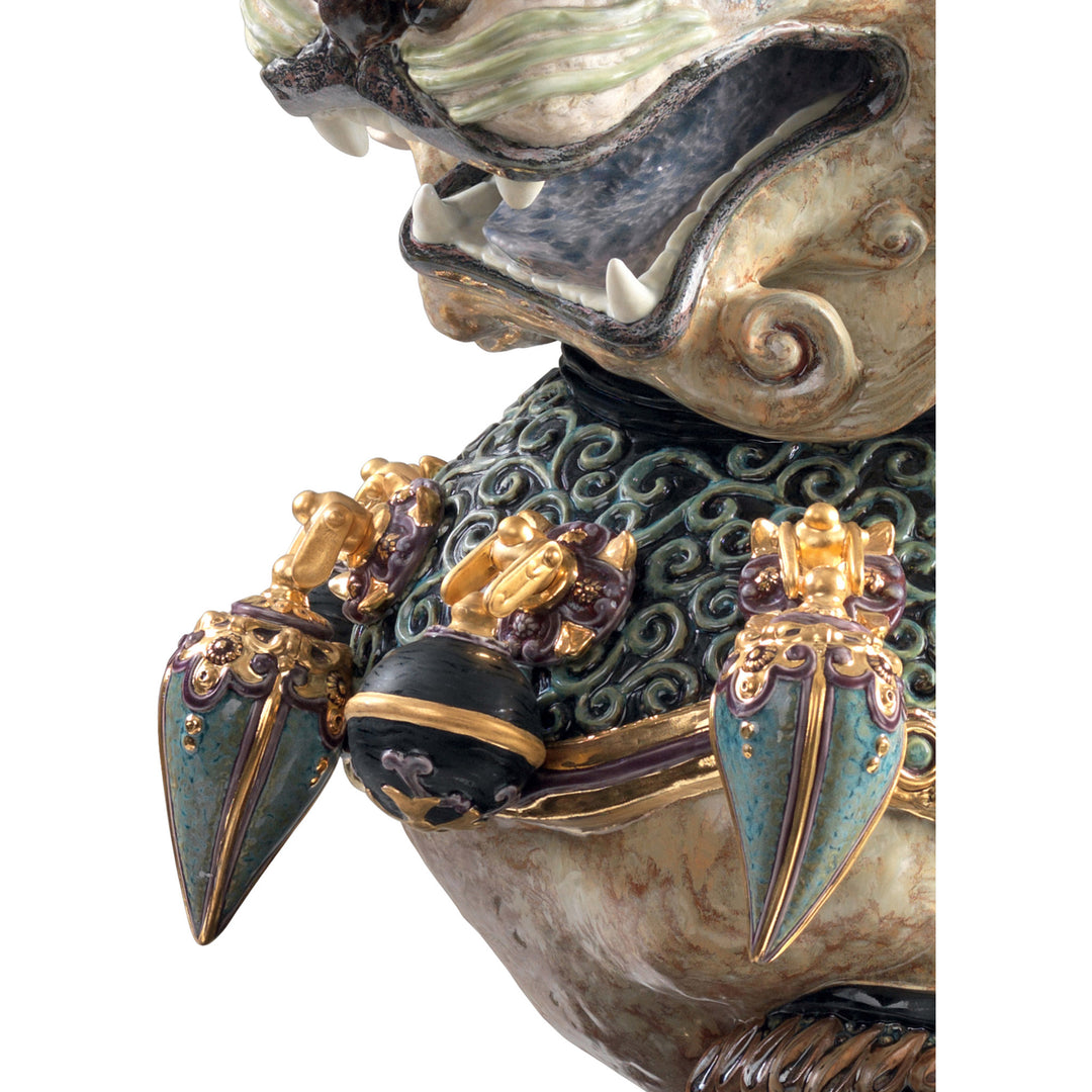 Image 3 Lladro Guardian Lioness Sculpture. Red. Limited Edition - 01001992