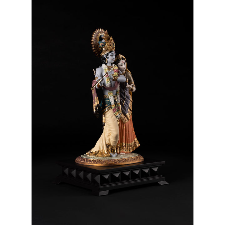 Image 2 Lladro Radha Krishna Sculpture. Limited edition - 01002015