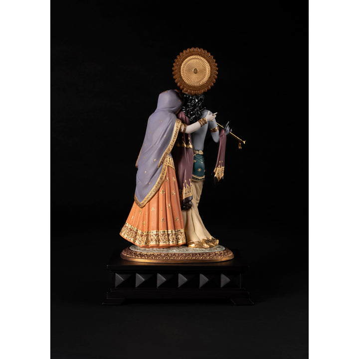 Image 3 Lladro Radha Krishna Sculpture. Limited edition - 01002015