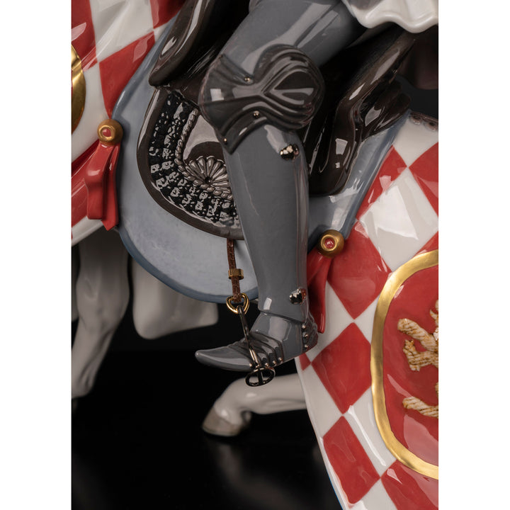Image 7 Lladro Medieval Tournament Sculpture. Limited Edition - 01002018