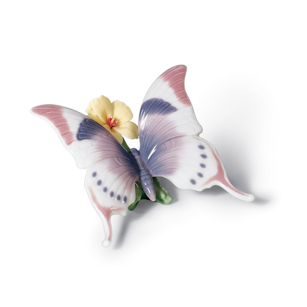 Lladro A Moment's Rest Butterfly Figurine - 01006173