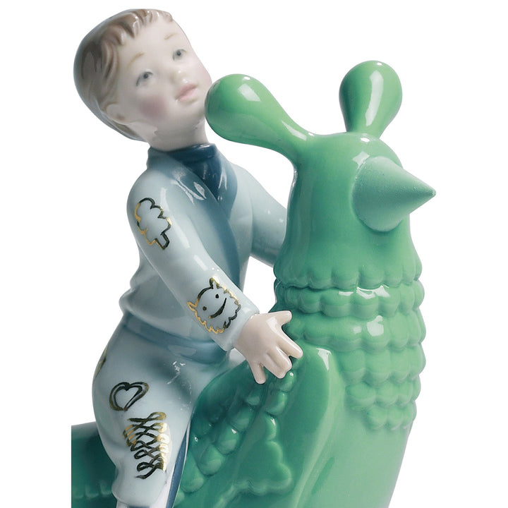 Image 5 Lladro The Rocking Chicken Ride Figurine. By Jaime Hayon - 01007256