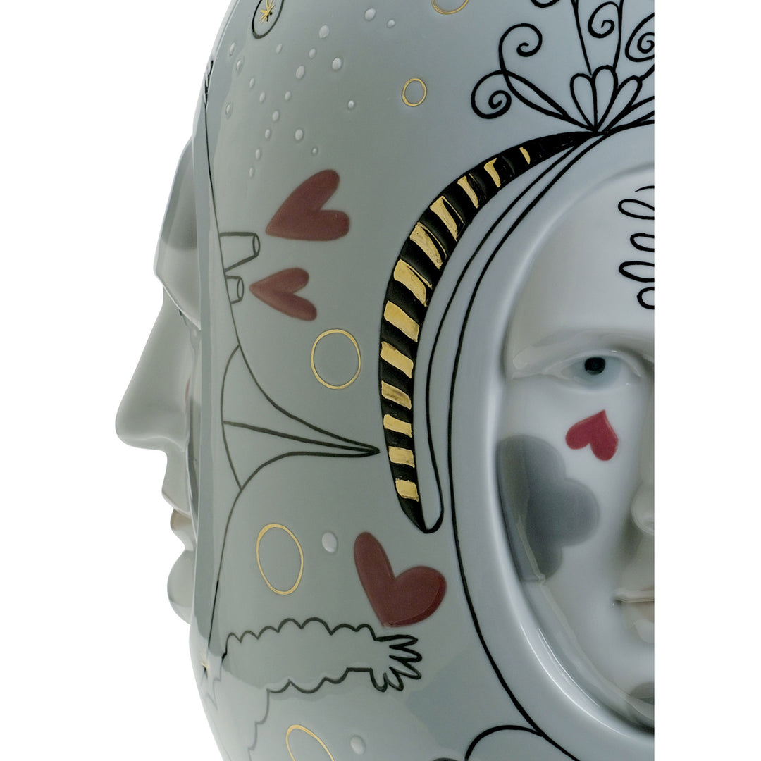 Image 3 Lladro Conversation Vase. Limited Edition - 01007597