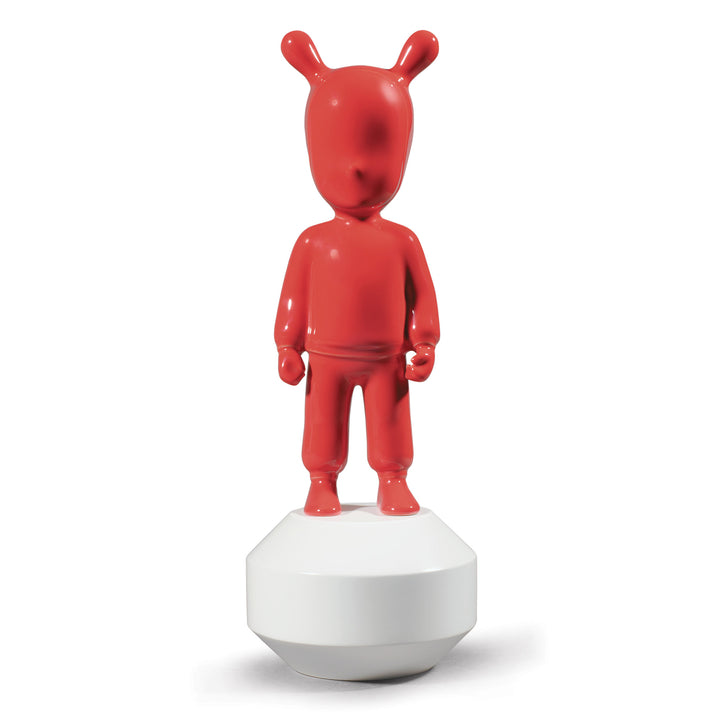 Lladro The Red Guest Figurine. Small Model. - 01007734