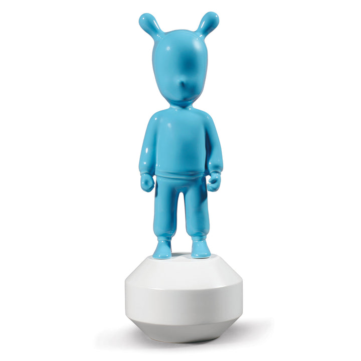 Lladro The Blue Guest Figurine. Small Model. - 01007736