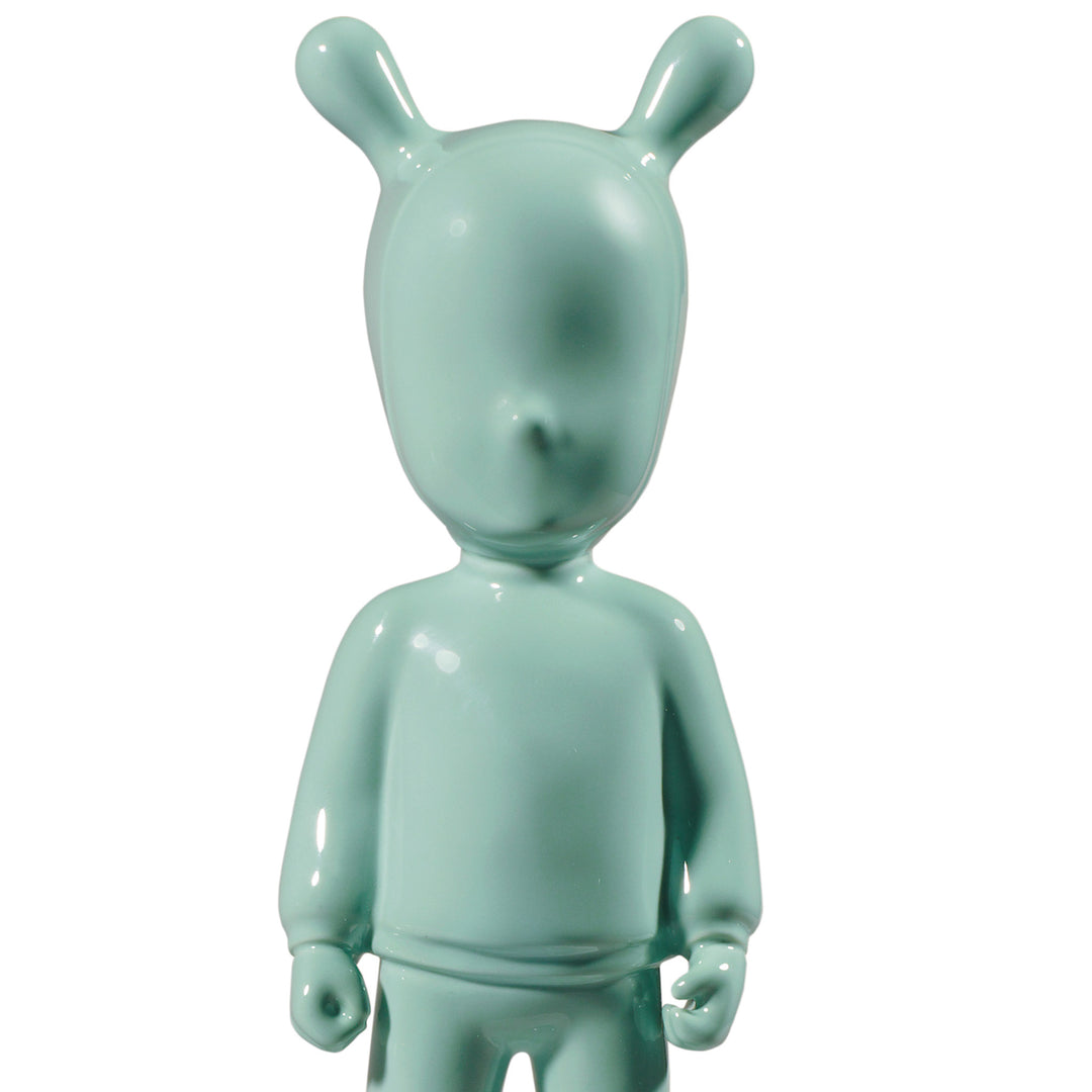Image 2 Lladro The Green Guest Figurine. Small Model. - 01007737