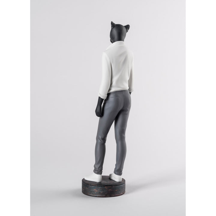 Image 3 Lladro Panther Woman Figurine - 01009428