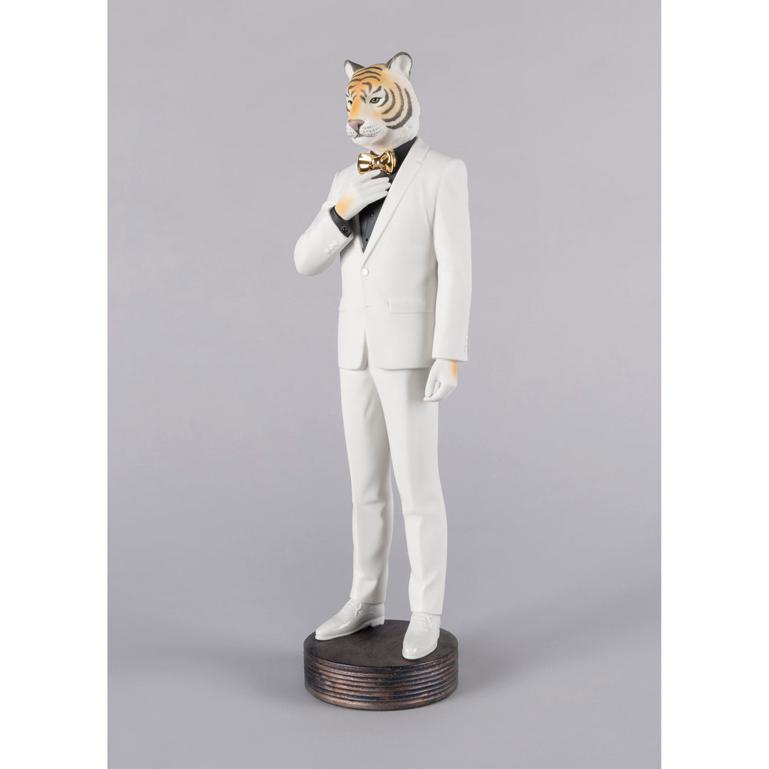 Image 3 Lladro Tiger Man  Figurine - 01009429