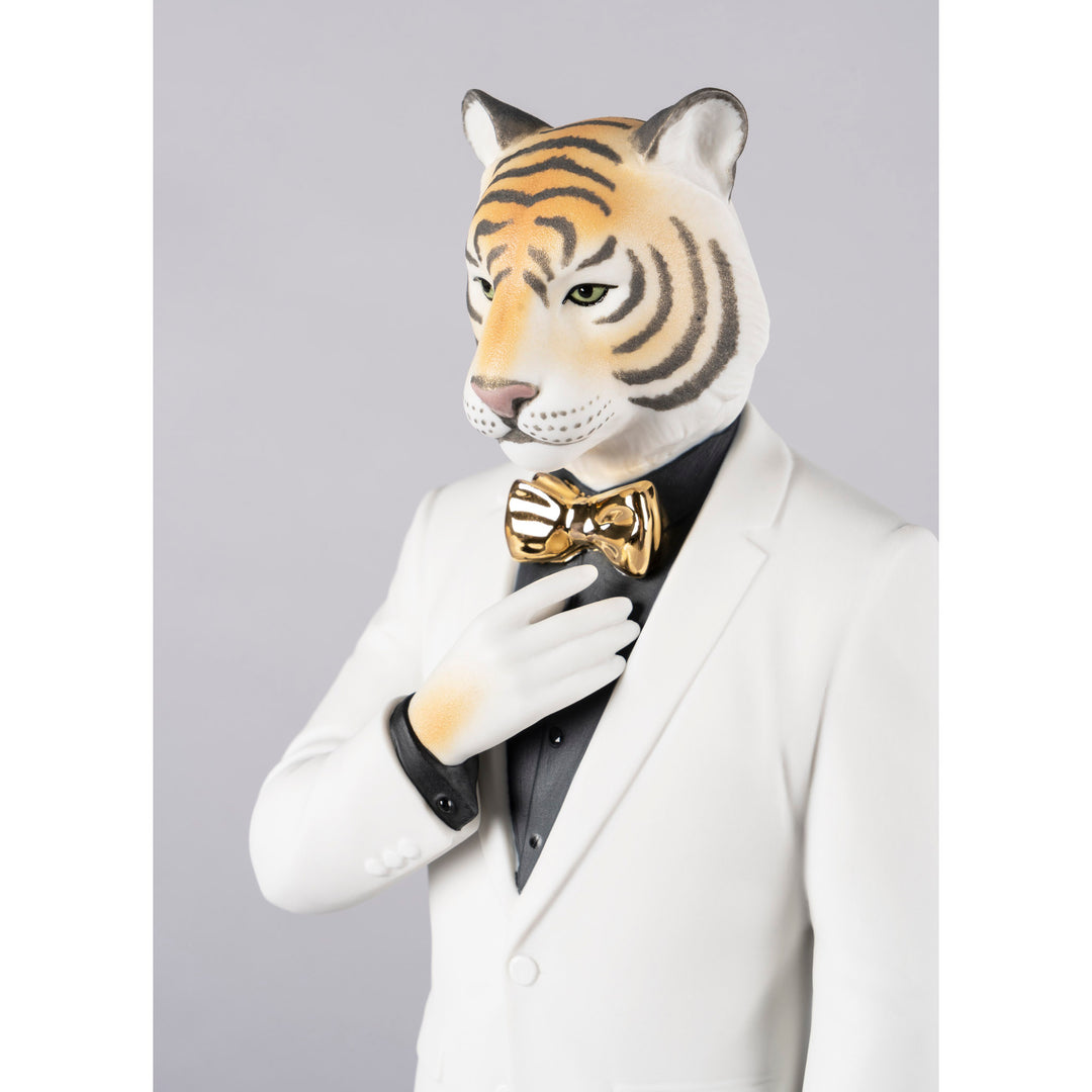 Image 5 Lladro Tiger Man  Figurine - 01009429