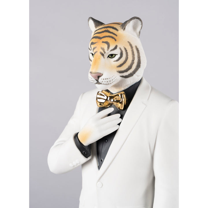 Image 5 Lladro Tiger Man  Figurine - 01009429