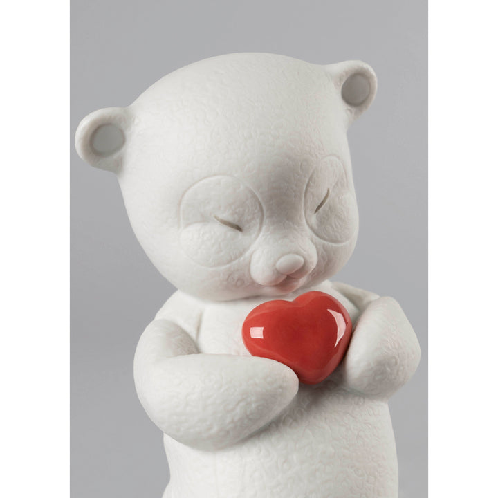 Image 3 Lladro Roby-Corageous Bear Figurine - 01009443