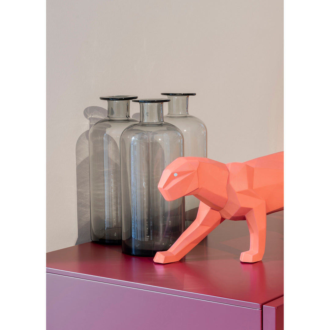 Image 3 Lladro Panther Figurine. Coral matte - 01009457