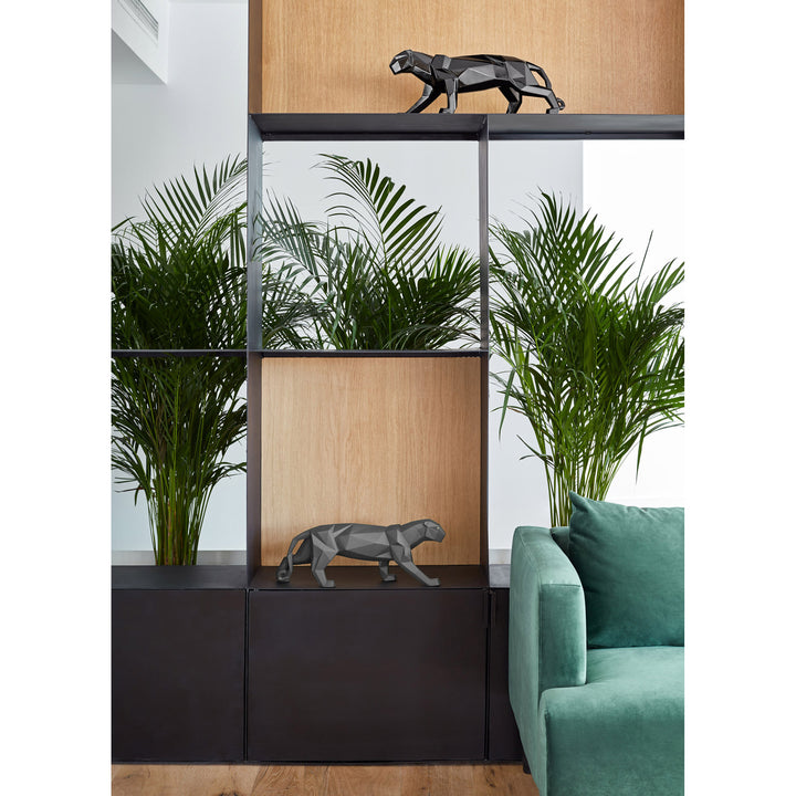 Image 3 Lladro Panther Figurine. Glazed Black - 01009496