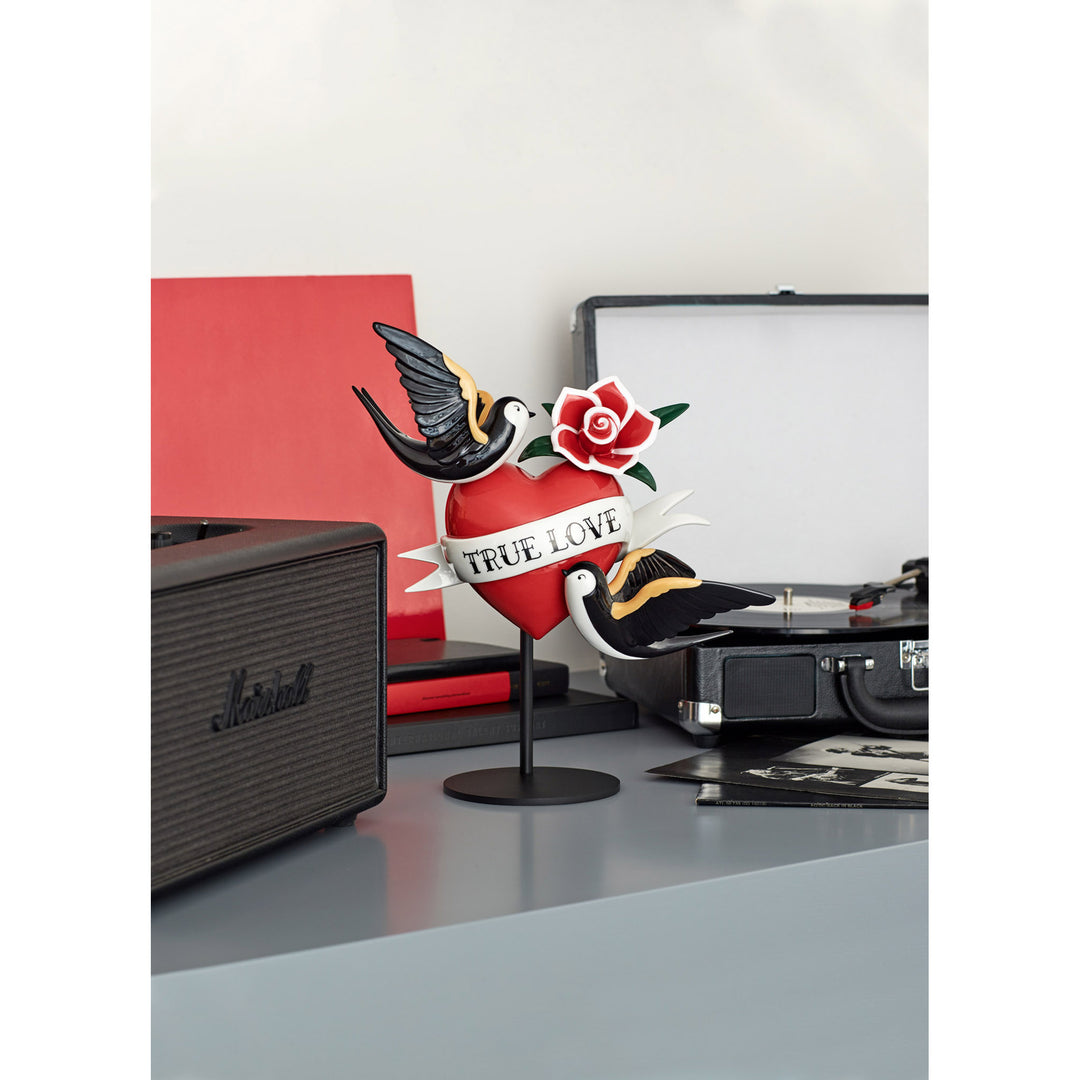 Image 2 Lladro True love Heart Figurine - 01009534