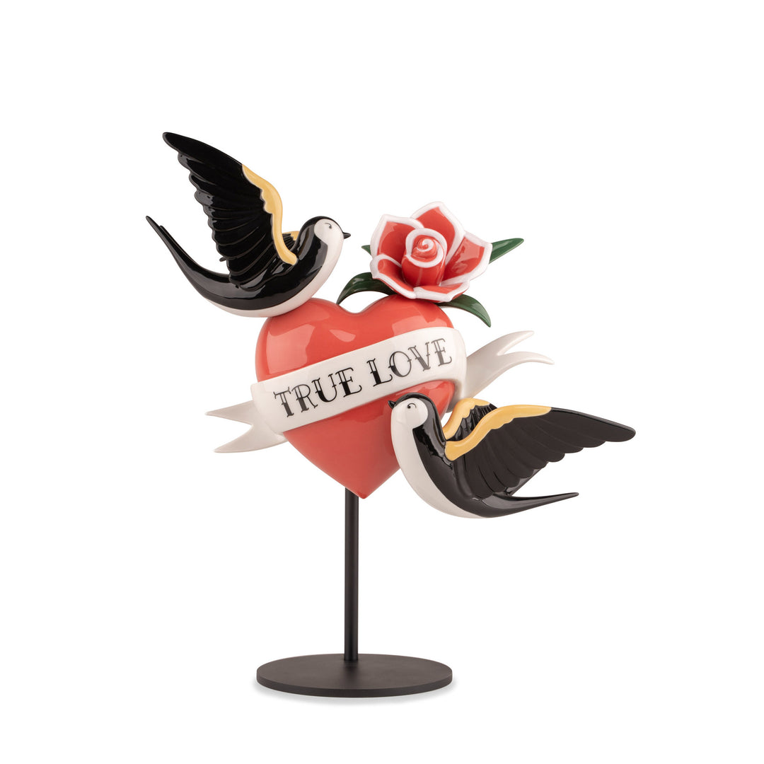 Image 4 Lladro True love Heart Figurine - 01009534