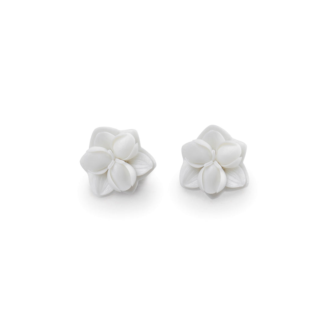 Lladro Orchid Stud Earrings - 01010229
