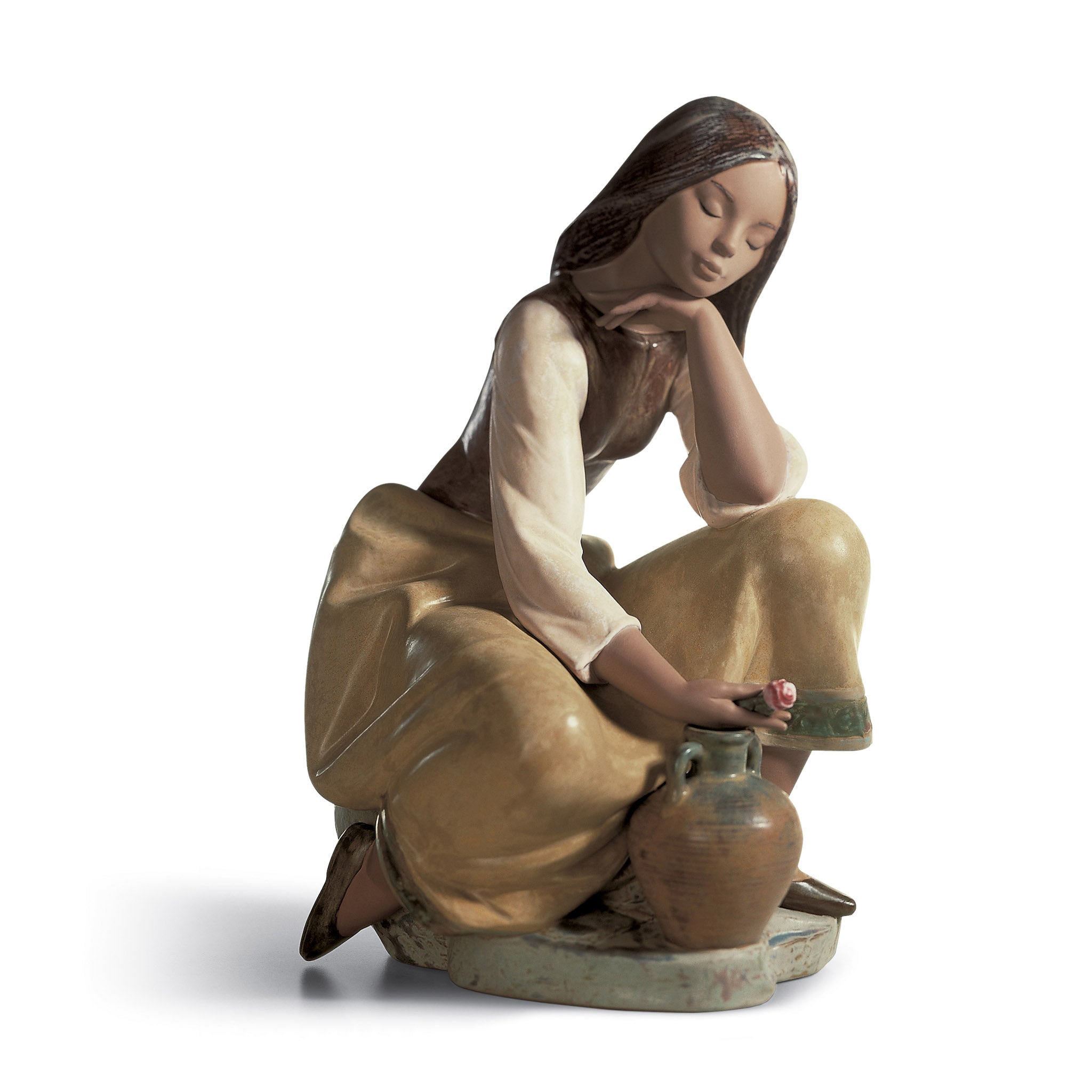 Classic Water Carrier Woman Figurine