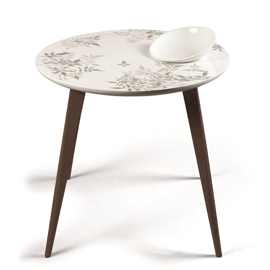 Lladro ShadowMoment Table. With bowl. Wenge - 01040231