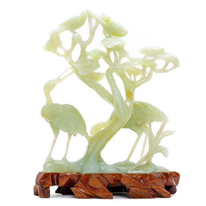 Carved Agate Sculpture