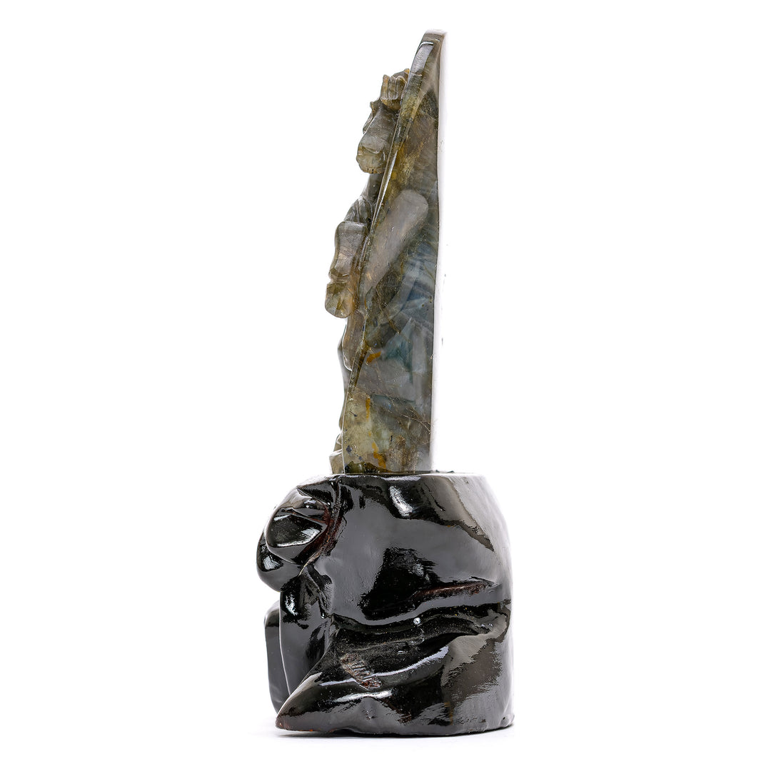 Labradorite Rearing Stallion