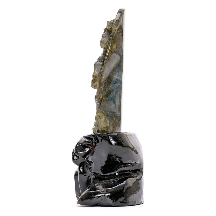 Labradorite Rearing Stallion