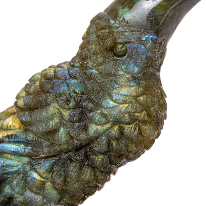 Labradorite Toucan Sculpture