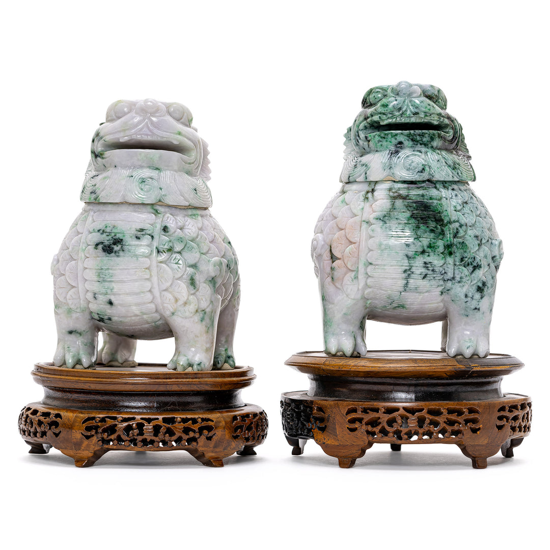 Pair Jade Ky Lin