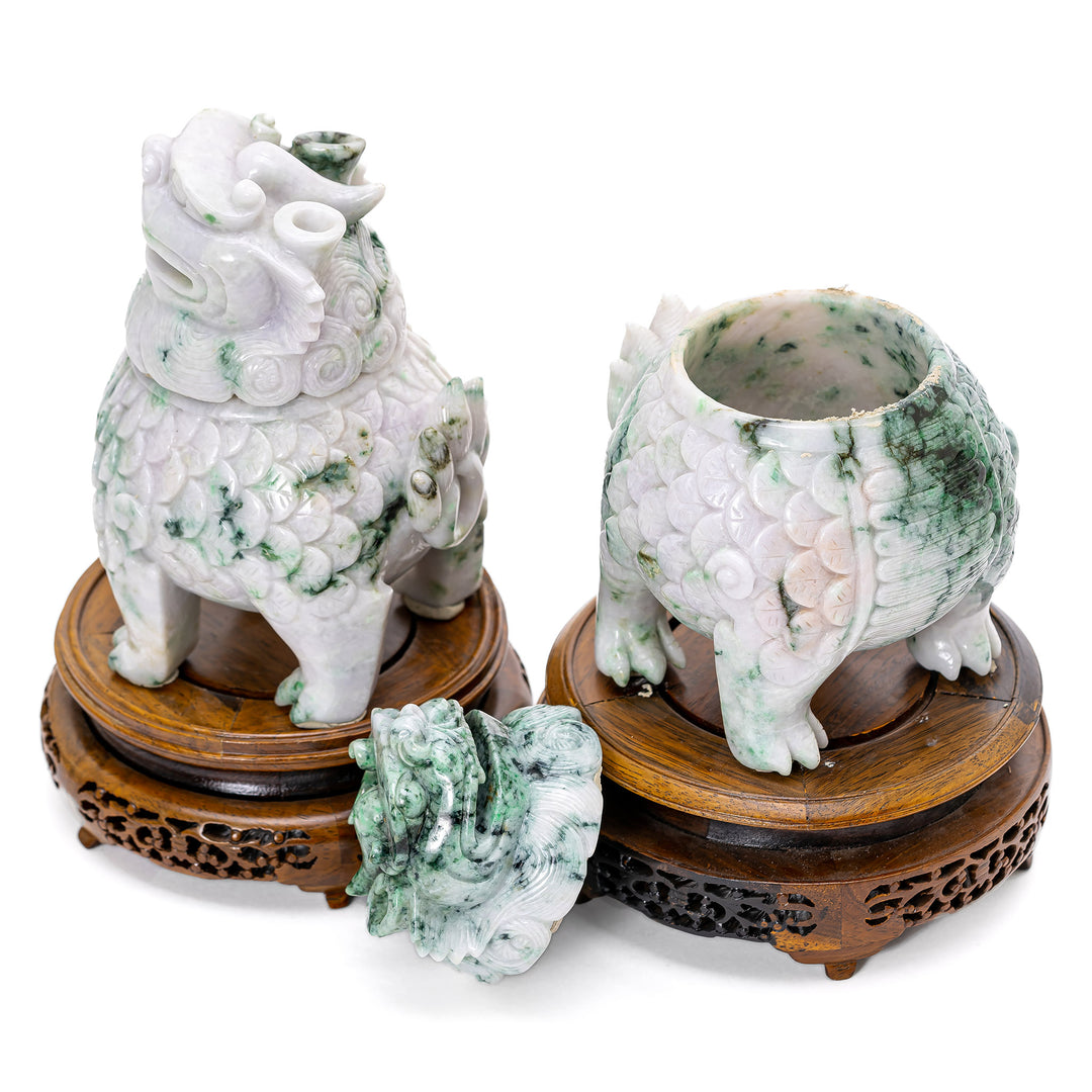 Pair Jade Ky Lin