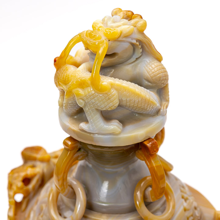 Carnelian Agate Incense Burner