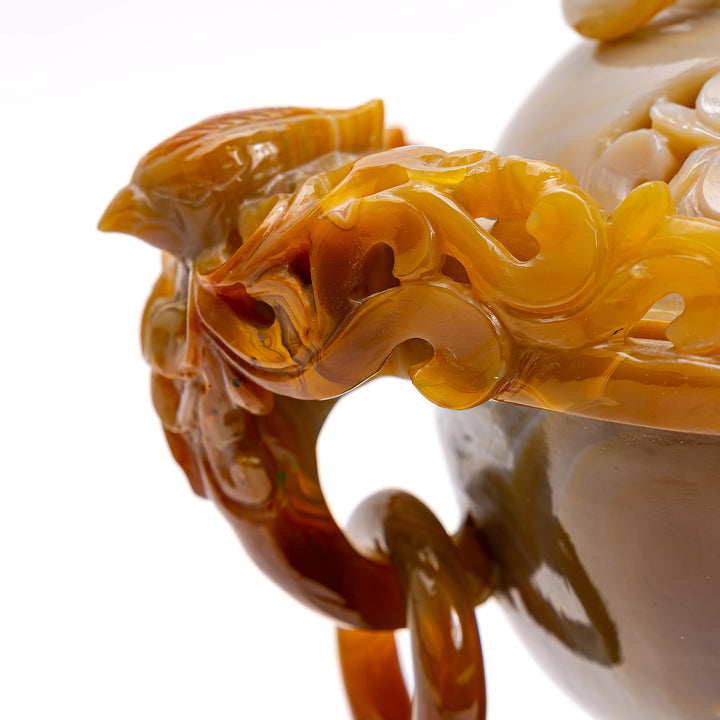 Carnelian Agate Incense Burner