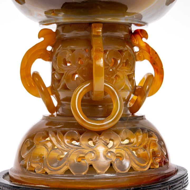 Carnelian Agate Incense Burner