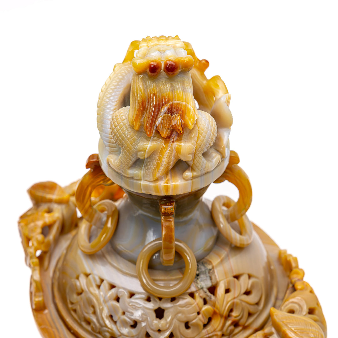 Carnelian Agate Incense Burner