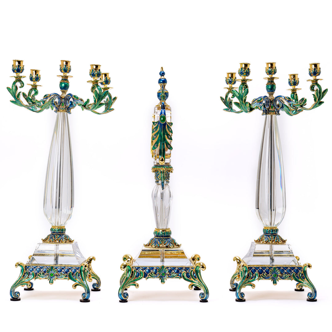 Luxury 3 piece clock set by Regis Galerie